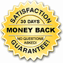 30 Days Money Back Guarantee!